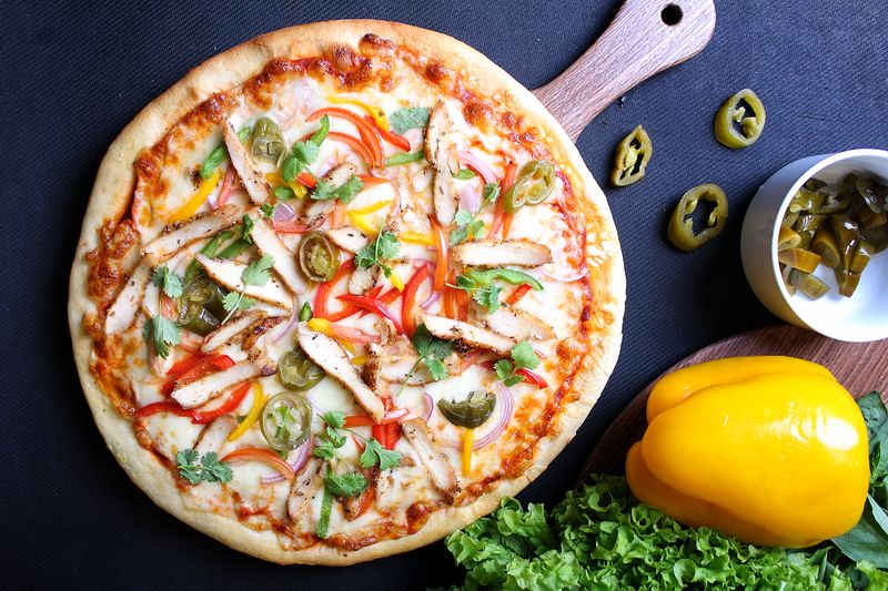 Pepperoni pizza for catering
